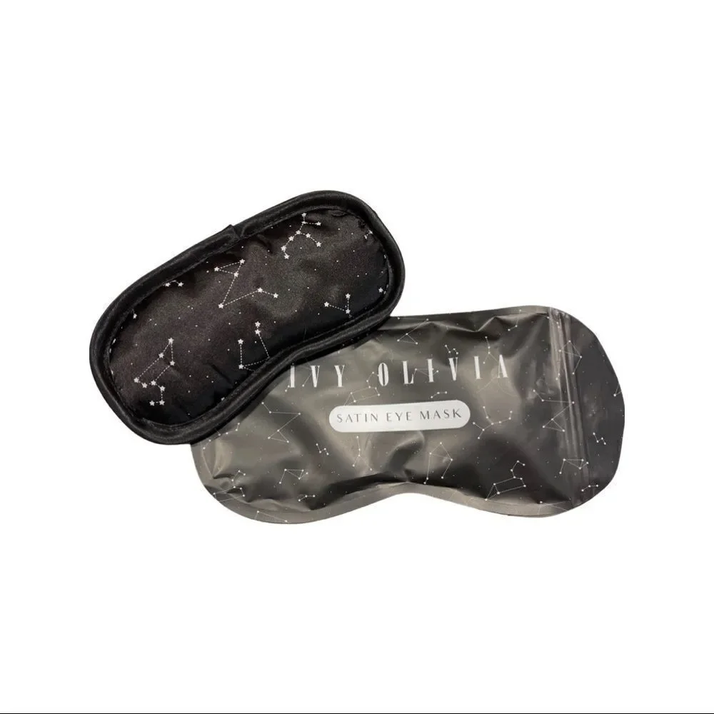 IVY OLIVIA Satin Eye Mask - New In Package